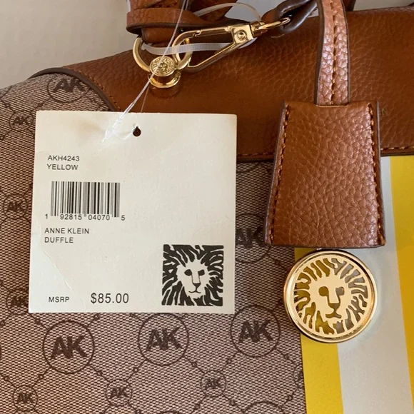 ANNE KLEIN. NWT. New Anne Klein logo design w/a varsity stripe down its … - Picture 4 of 12